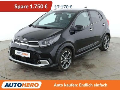 Gebraucht Kia Picanto X-Line 84 PS (61 kW) 2021 Schwarz Kleinwagen
