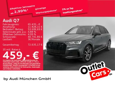 Używany Audi Q7 Competition 286 KM (210 kW) 2023 Szary SUV