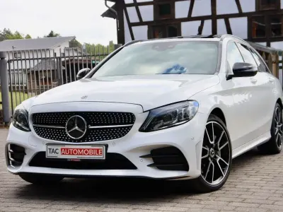 Gebraucht Mercedes C400 AMG 333 PS (244 kW) 2019 Weiß Limousine