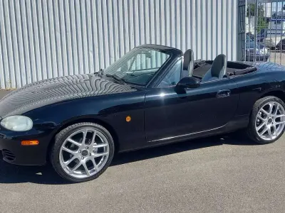 Gebraucht Mazda MX5 110 PS (80 kW) 2004 Schwarz Cabrio
