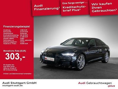 Mythosschwarz metallic Gebraucht 2023 Audi A6 S-Line Limousine | 45.840 € (Fairer Preis)