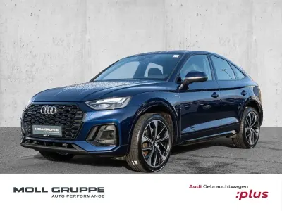 Usata Audi Q5 Sportback S-Line 204 CV (150 kW) 2022 Blu SUV