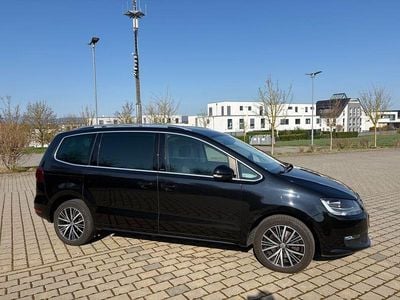 Gebraucht VW Sharan Allstar 150 PS (110 kW) 2017 Schwarz Van / Kleinbus