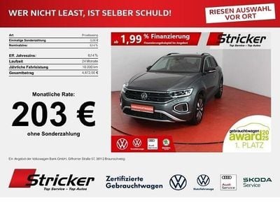 Second-hand VW T-Roc Goal 150 CP (110 kW) 2025 Gri SUV
