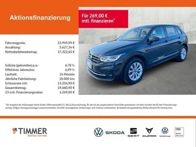 Usata VW Tiguan 150 CV (110 kW) 2021 Grigio SUV