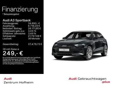 Używany Audi A3 Advanced 204 KM (150 kW) 2025 Szary Sedan/Limuzyna