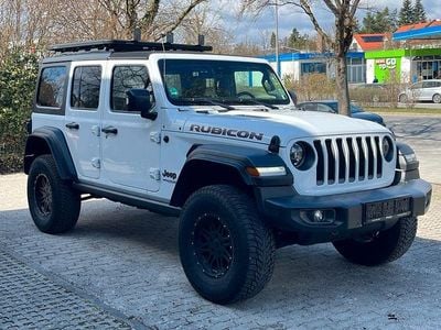 Gebraucht Jeep Wrangler Unlimited Rubicon 200 PS (147 kW) 2021 Weiß SUV