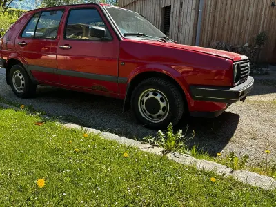 Brugt VW Golf II 69 HK (50 kW) 1989 Rød Hatchback