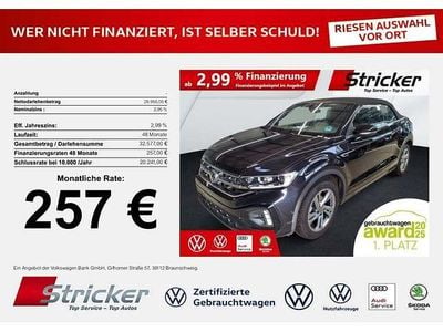 Brugt VW T-Roc Cabriolet R-line 150 HK (110 kW) 2025 Cabriolet