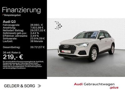 Gebraucht Audi Q3 150 PS (110 kW) 2025 Gletscherweiß metallic SUV