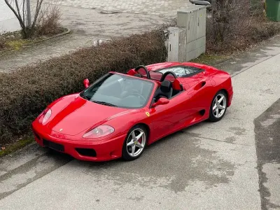 Second-hand Ferrari 360 400 CP (294 kW) 2002 Roșu Cabrio