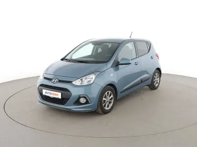 Gebraucht Hyundai i10 Passion 87 PS (63 kW) 2016 Blau Kleinwagen
