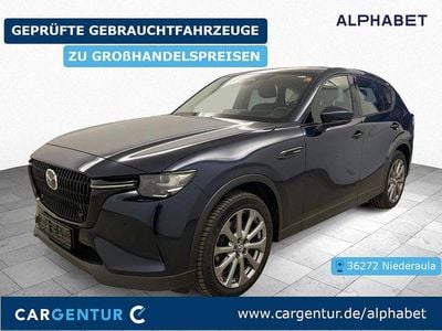 Gebraucht Mazda CX-60 192 PS (141 kW) 2022 Deep crystal blue metallic SUV