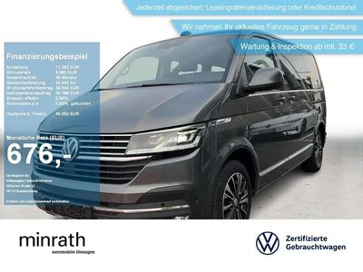 Gebraucht VW Multivan Generation Six 204 PS (150 kW) 2021 Grau Van