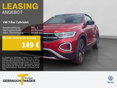 Gebraucht VW T-Roc Cabriolet Goal 116 PS (85 kW) 2025 Rot Cabrio