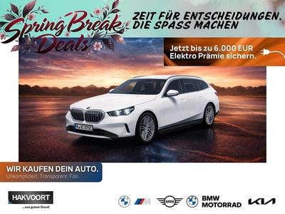 Nieuw BMW i5 Sport Line 250 kW (340 PK) 2026 Wit Stationwagen