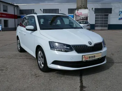 Gebraucht Skoda Fabia 90 PS (66 kW) 2015 Weiß Kombi