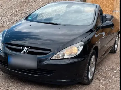 Gebraucht Peugeot 307 CC 177 PS (130 kW) 2004 Schwarz Cabrio