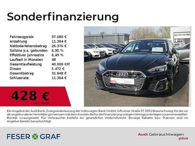 Gebraucht Audi A5 S-Line 150 PS (110 kW) 2025 Mythosschwarz metallic Limousine