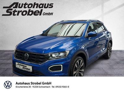 Second-hand VW T-Roc R-line 190 CP (139 kW) 2020 Albastru SUV