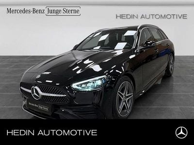 Schwarz Gebraucht 2021 Mercedes C200 AMG Limousine | 29.780 € (Fairer Preis)
