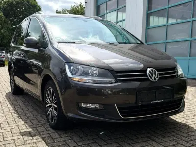 Gebraucht VW Sharan 150 PS (110 kW) 2016 Schwarz Van / Kleinbus