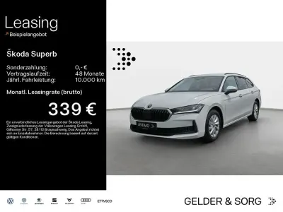 Gebraucht Skoda Superb Essence 150 PS (110 kW) 2025 Purity weiss Kombi