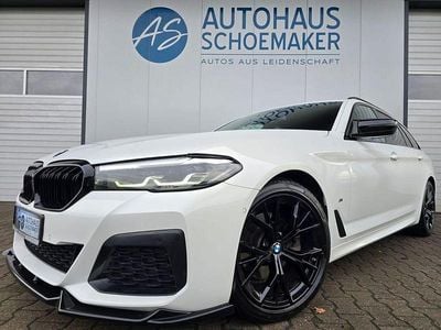 Weiß Gebraucht 2021 BMW 520 M Sport Kombi | 32.477 € (Etwas zu teuer)
