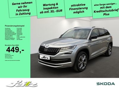 gebraucht Skoda Kodiaq 2.0 TSI 4x4 Sportline LED*NAVI*STDHZG*KAM