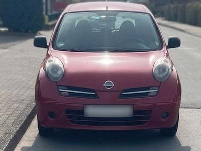 Gebraucht Nissan Micra 65 PS (47 kW) 2010 Rot Kleinwagen