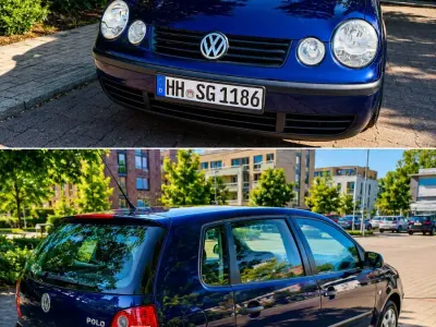 Gebraucht VW Polo 2002 Blau Kleinwagen