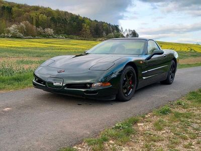 gebraucht Corvette C5 Targa sehr selten in metalik grün EU Modell