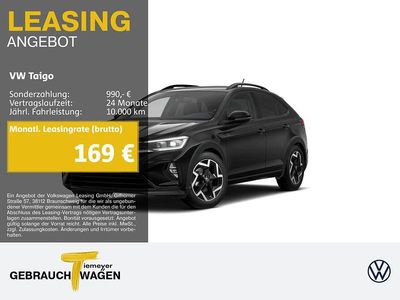 Gebraucht VW Taigo R-line 150 PS (110 kW) 2025 Schwarz SUV