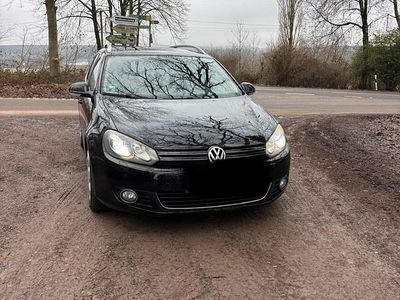Gebraucht VW Golf VI 122 PS (89 kW) 2010 Schwarz Kleinwagen
