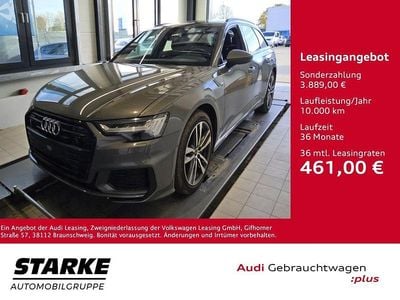 Grau Gebraucht 2022 Audi A6 S-Line Kombi | 38.890 € (Guter Preis)