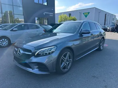 Gebraucht Mercedes C220 AMG 194 PS (142 kW) 2018 Grau Limousine
