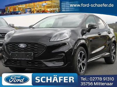 Gebraucht Ford Puma ST-Line 125 PS (91 kW) 2024 Obsidianschwarz metallic SUV