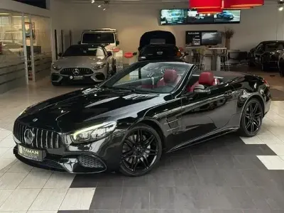 Gebraucht Mercedes SL500 AMG 456 PS (335 kW) 2018 Schwarz Cabrio