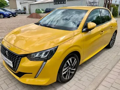 Gebraucht Peugeot 208 Allure 101 PS (74 kW) 2021 Gelb Kleinwagen