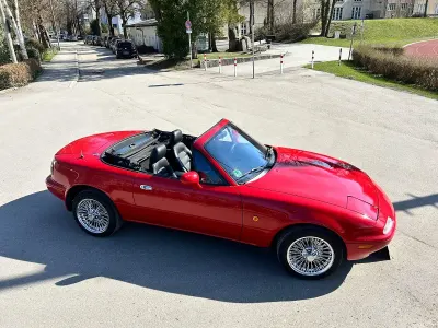 Gebraucht Mazda MX5 131 PS (96 kW) 1994 Rot Cabrio