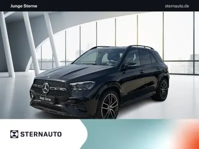 Gebraucht Mercedes GLE350 AMG line 333 PS (244 kW) 2024 Metalliclack obsidianschwarz metallic SUV