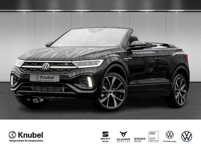 Gebraucht VW T-Roc Cabriolet R-line 150 PS (110 kW) 2025 Deep black perleffekt schwarz Cabrio