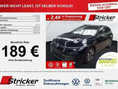 Gebraucht VW Golf VIII Goal 150 PS (110 kW) 2025 Schwarz Kombi