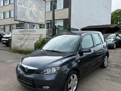 Gebraucht Mazda 2 80 PS (58 kW) 2006 Amarograu metallic Kleinwagen