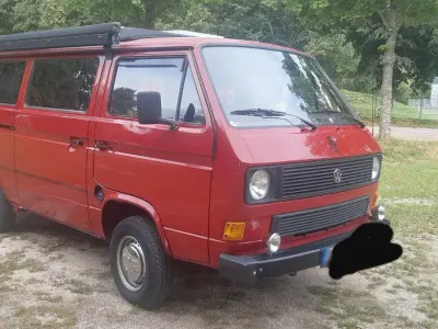 Gebraucht VW T3 78 PS (57 kW) 1987 Rot Van
