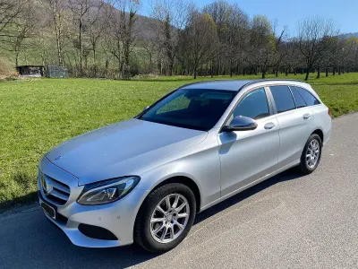 Brugt Mercedes C220 170 HK (125 kW) 2015 Sølv Sedan
