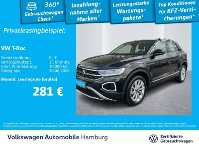 Occasion VW T-Roc Style 110 ch (80 kW) 2022 Noir SUV