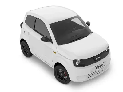Neu Ligier Myli 2026 Glacier weiß Kleinwagen