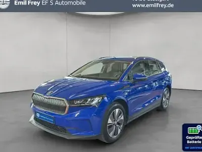Gebraucht Skoda Enyaq iV Loft 132 kW (180 PS) 2024 Blau SUV