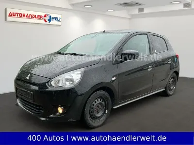 Gebraucht Mitsubishi Space Star 80 PS (58 kW) 2014 Schwarz Van / Kleinbus